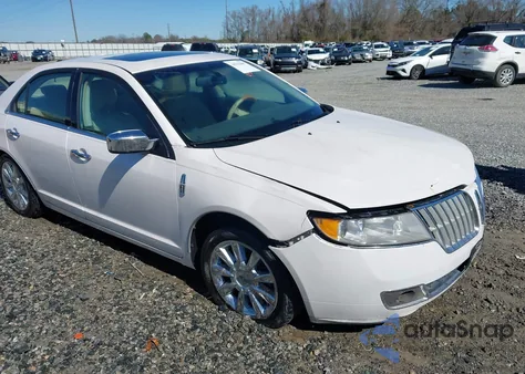 2010 Lincoln Mkz z USA, uszkodzony, nr VIN 3LNHL2JC2AR652663